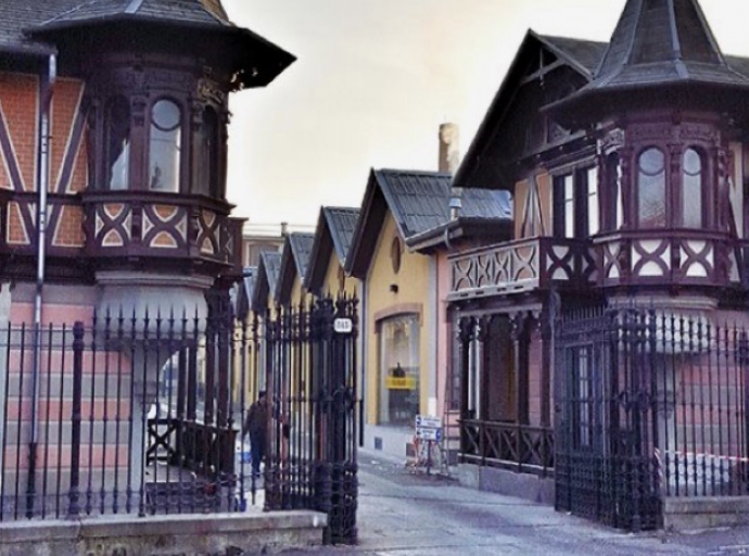 Un villaggio che sembra uscito dalle pagine di Andersen.  E' a Collegno alle porte di Torino