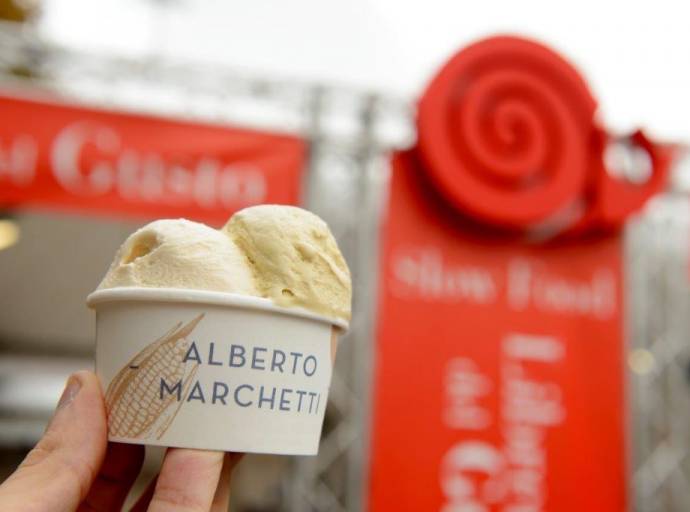 Tre coni Gambero Rosso anche quest'anno per il gelato più buono d'Italia: quello di Alberto Marchetti