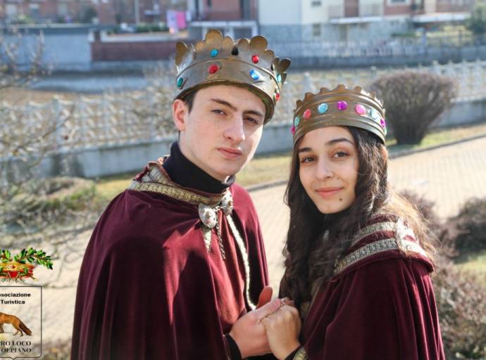 Lorenzo Brunello e Marta Maschio sono il Conte Roberto e Perinzia all'edizione 2023 del Carnevale