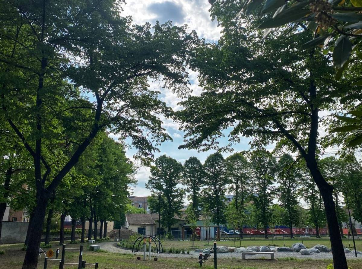 Settimo Torinese, al Parco Nilde Iotti, apre l'area attrezzata "Sport di Tutti - Parchi", la grande palestra di  Sport e Salute Spa