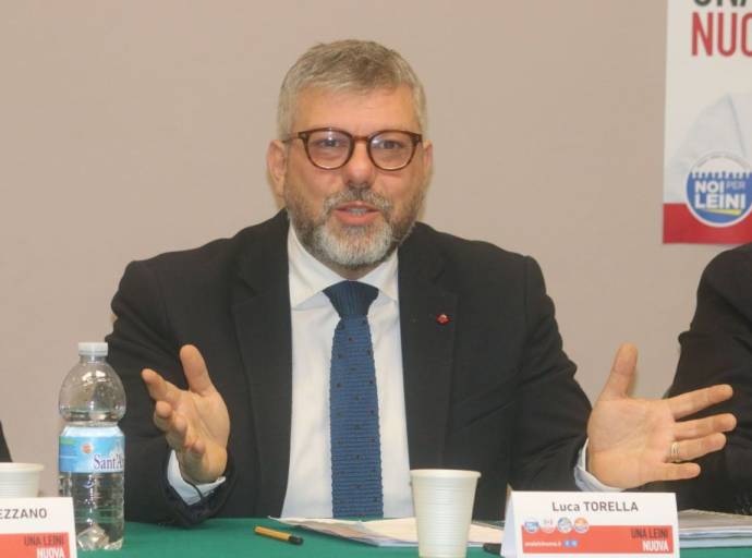 Luca Torella è il candidato sindaco della coalizione "Una Leini Nuova" alle elezioni amministrative di giugno