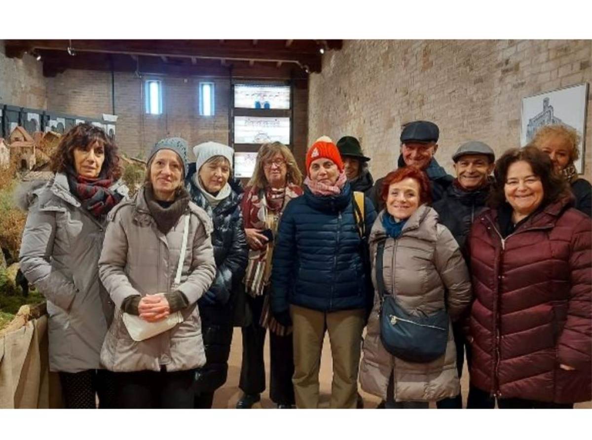 Da Caselle all'Abbazia di Vezzolano per ammirare lo splendido ed originale presepe di Anna