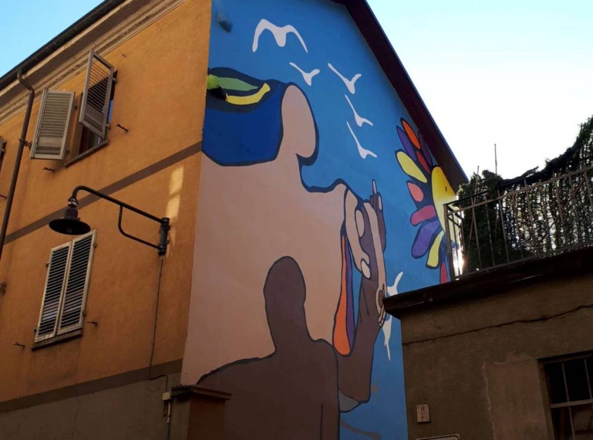 Torino, un museo a cielo aperto. Un angolo di città in cui le pareti dei palazzi "prendono vita"