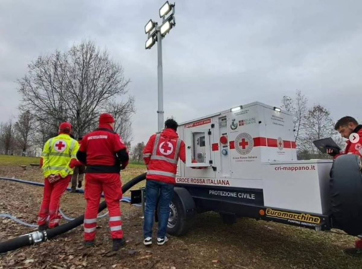 La Pasqua è più buona e soprattutto solidale con la CRI di Mappano. Colomba per l'acquisto di un carrello idrogeologico