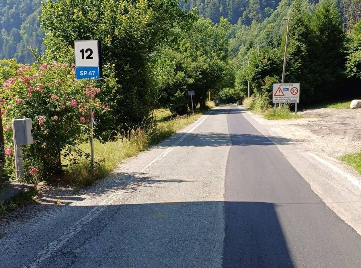 Al via lunedì 23 giugno i lavori di bitumatura sulla Provinciale 47 della Val Soana: senso unico alternato fino all’11 luglio tra Ingria e Ronco Canavese