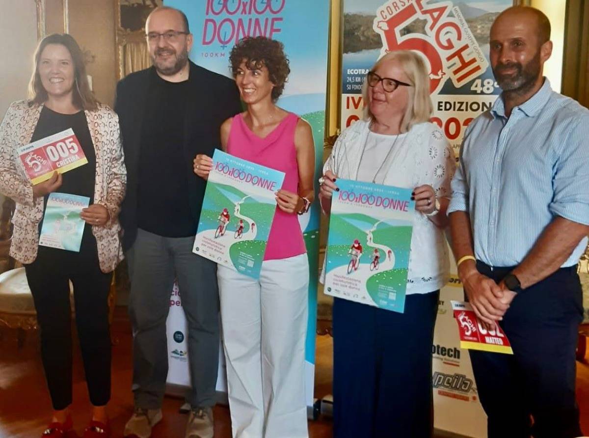 Ivrea pedala per la solidarietà: “100 km x 100 Donne”, una cicloturistica tra sport, salute e sostegno alle donne colpite dalla guerra
