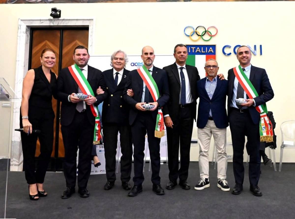 Dalla Reggia alla fiaccola olimpica: il 2025 di Venaria premiato a Roma come esempio di sport, unione e rinascita del territorio