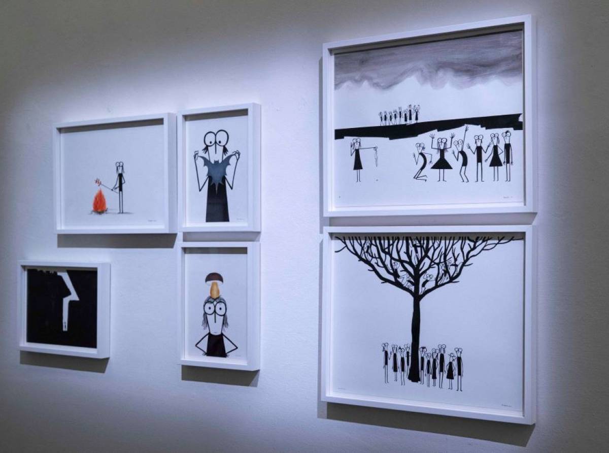 Il mondo surreale di Fausto Gilberti invade il Museo Garda: in mostra “Disegni del terzo tipo”