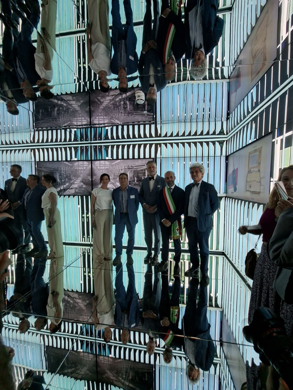 Ivrea inaugurazione ex machina ministro Giuli 4
