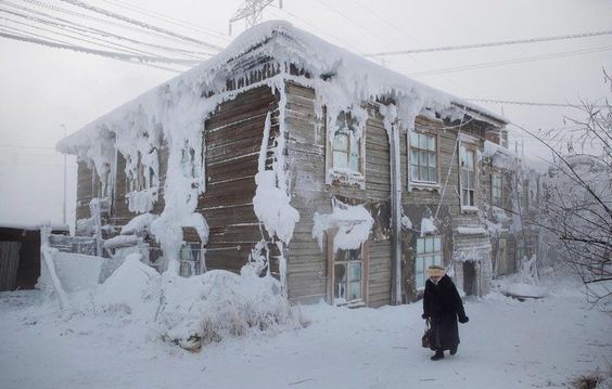 foto casa Oymyakon