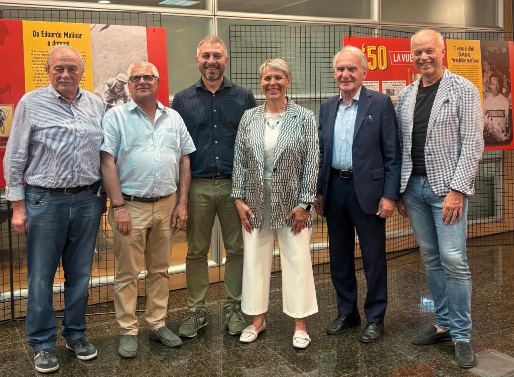 Buratto Mottino Suppo Cambursano Ricca Maggia inaugurazione mostra Torinesi di Spagna 09 07 2025