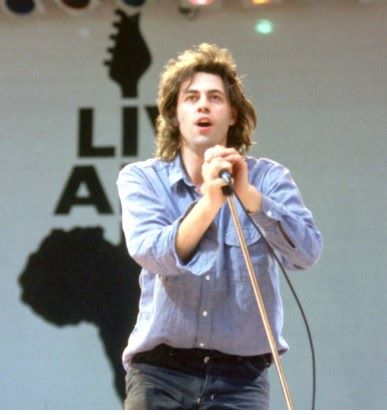 live aid bob geldof