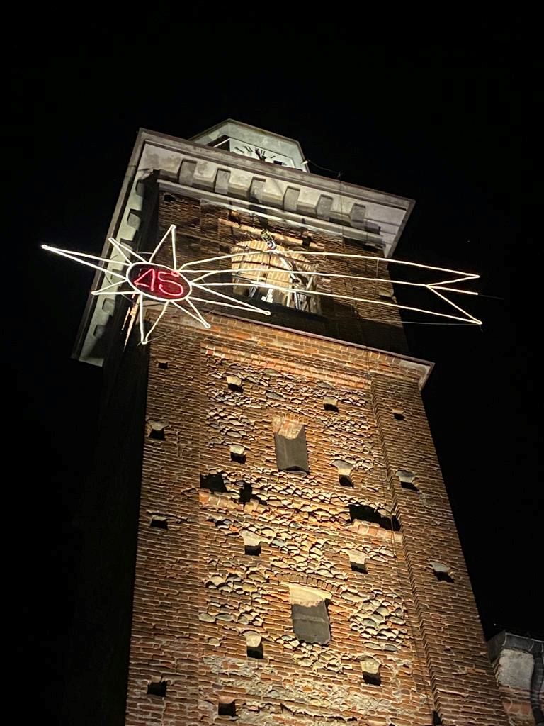 ciriè inaugurazione luminarie natale 2023 2