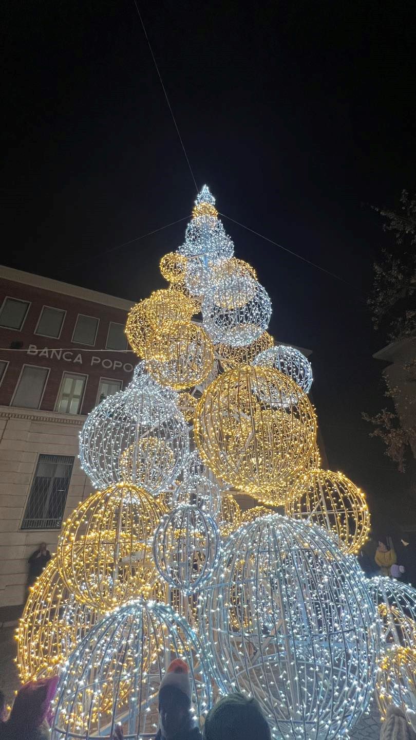 ciriè inaugurazione luminarie natale 2023 3