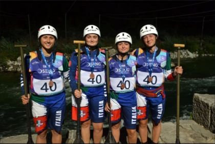 rafting movimento e natura volpiano campioni del mondo femminile